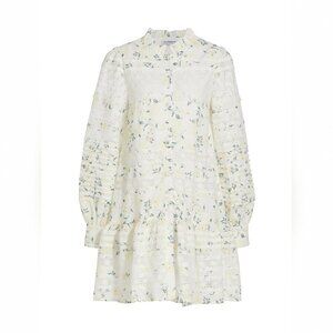 NWT En Saison Lou Lou Floral Lace Long Sleeve Mini Dress